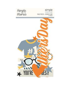 Simple Stories Simple Pages Pieces Father's Day (15917) (DISCONTINUED)
