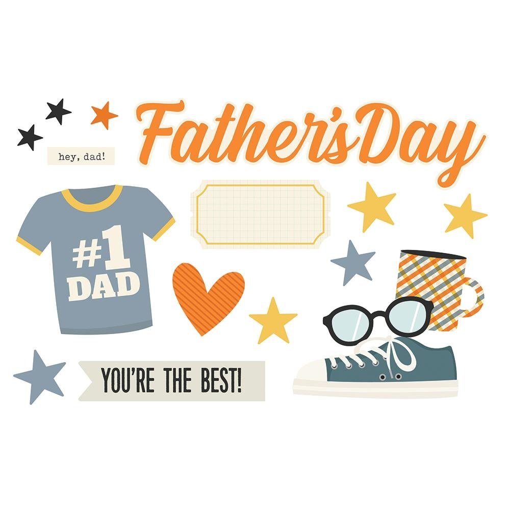 Simple Stories Simple Pages Pieces Father's Day (15917) (DISCONTINUED)