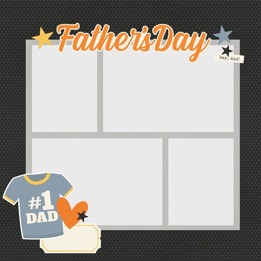 Simple Stories Simple Pages Pieces Father's Day (15917) (DISCONTINUED)