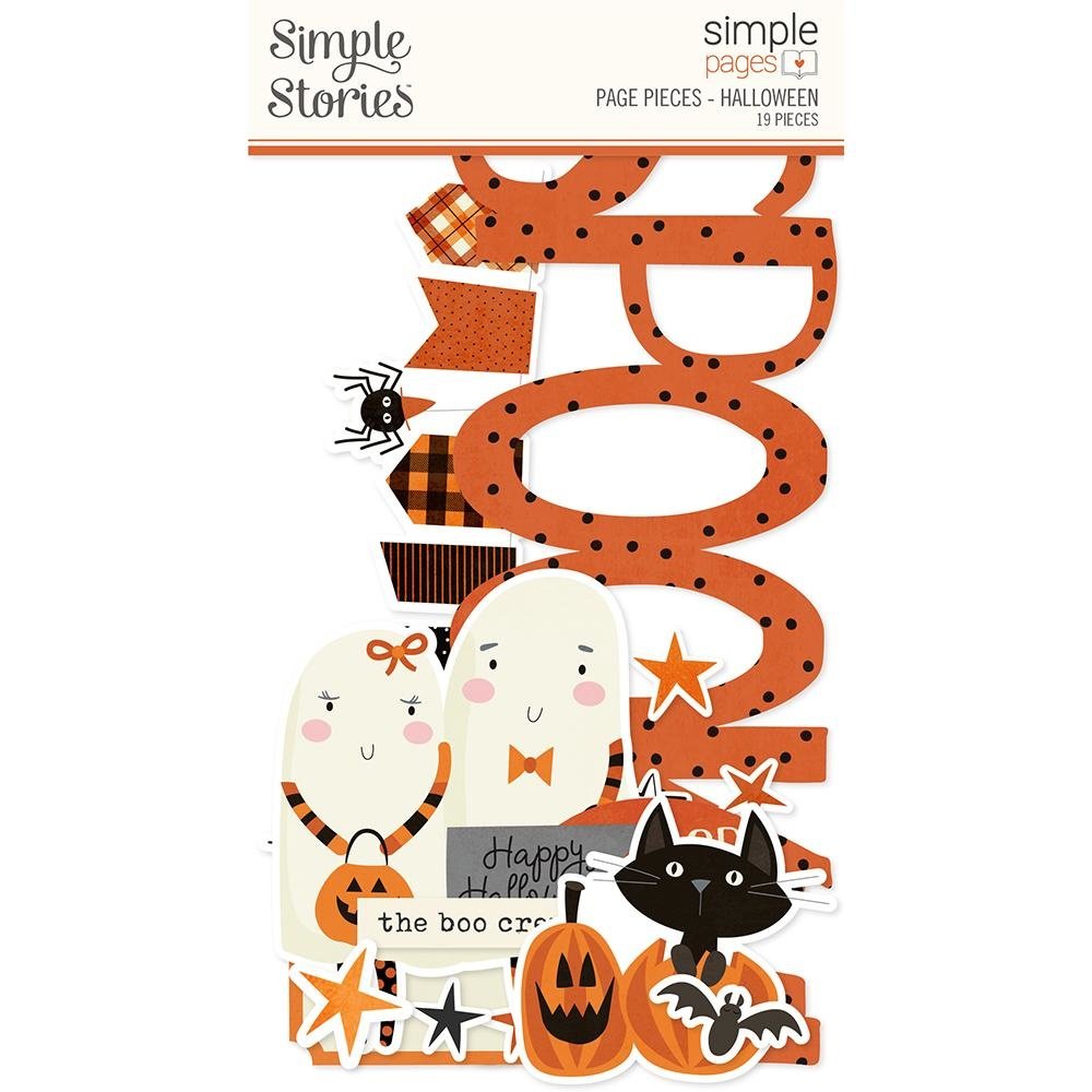 Simple Stories Simple Pages Pieces Halloween (15909) (DISCONTINUED)