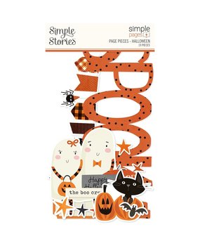 Simple Stories Simple Pages Pieces Halloween (15909) (DISCONTINUED)