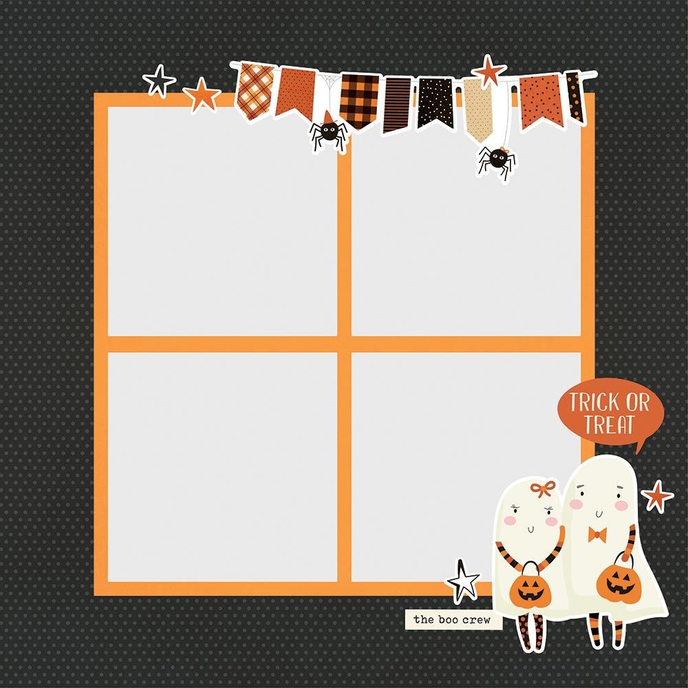 Simple Stories Simple Pages Pieces Halloween (15909) (DISCONTINUED)