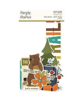 Simple Stories Simple Pages Pieces Happy Trails (15923) (DISCONTINUED)