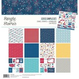Simple Stories Stars, Stripes + Sparklers Collection Kit (15300) (DISCONTINUED)