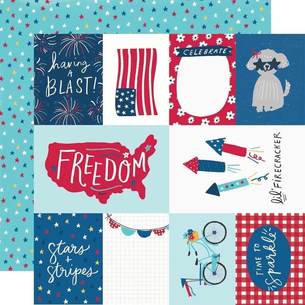 Simple Stories Stars, Stripes + Sparklers Collection Kit (15300) (DISCONTINUED) Simple Stories Stars, Stripes + Sparklers Collection Kit (15300) (DISCONTINUED)