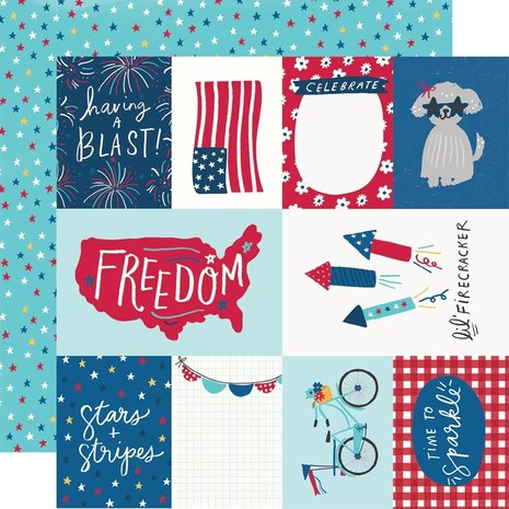 Simple Stories Stars, Stripes + Sparklers Collection Kit (15300) (DISCONTINUED) Simple Stories Stars, Stripes + Sparklers Collection Kit (15300) (DISCONTINUED)