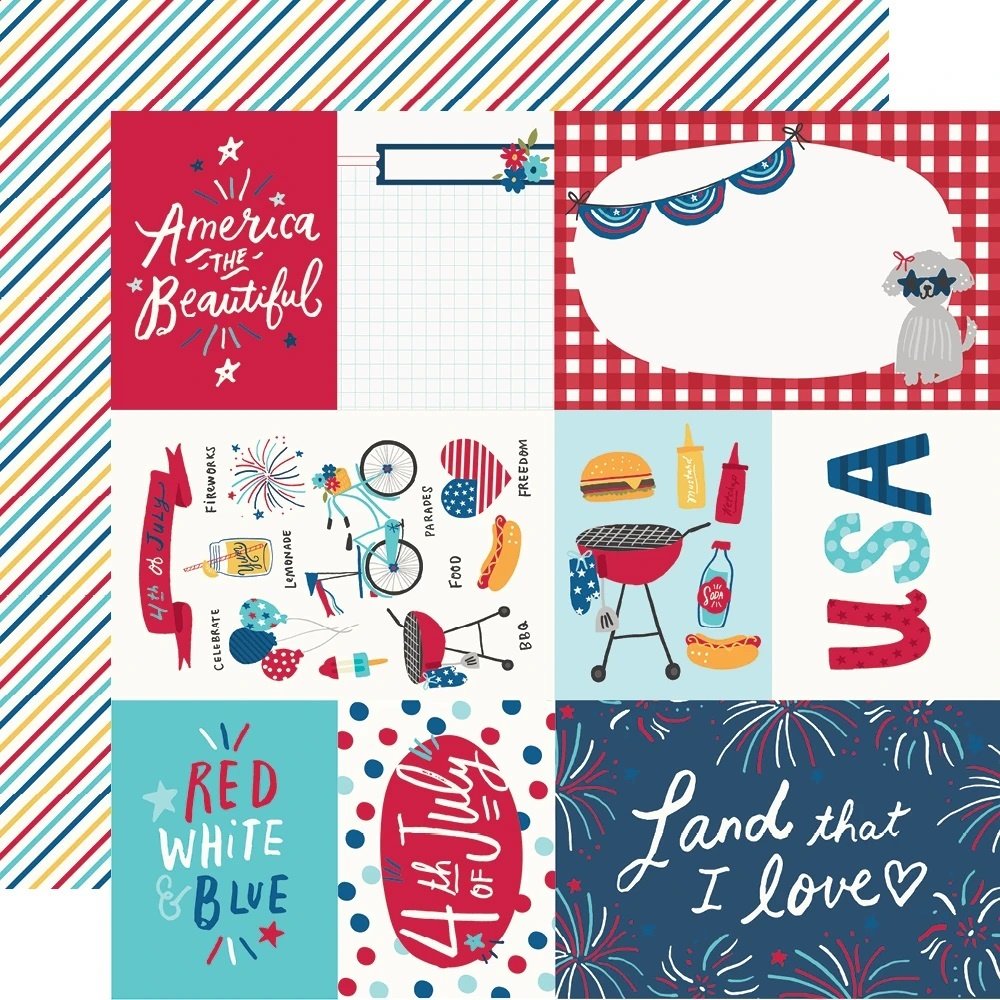 Simple Stories Stars, Stripes + Sparklers Collection Kit (15300) (DISCONTINUED) Simple Stories Stars, Stripes + Sparklers Collection Kit (15300) (DISCONTINUED)