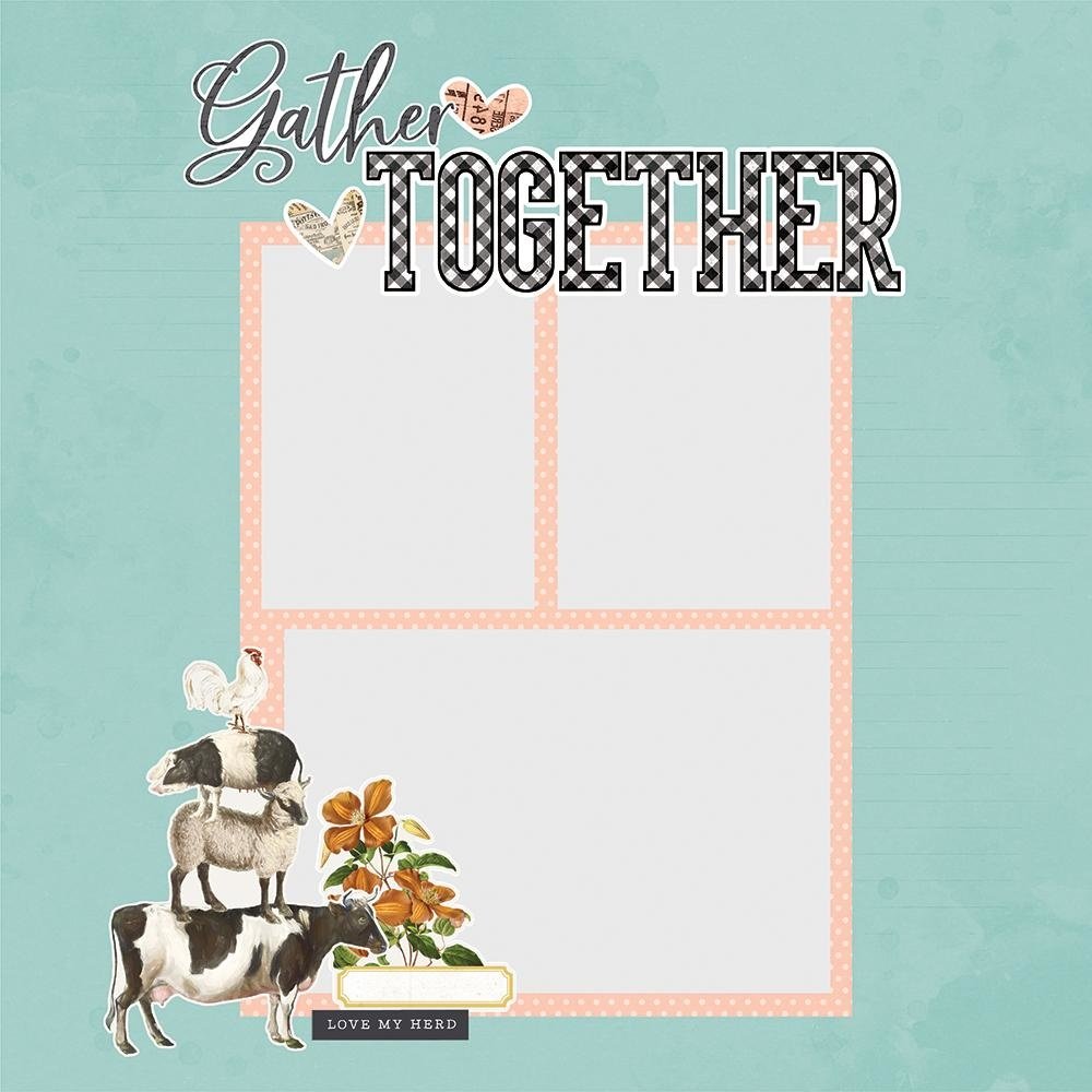 Simple Stories Simple Pages Pieces Gather Together (15031) (DISCONTINUED)