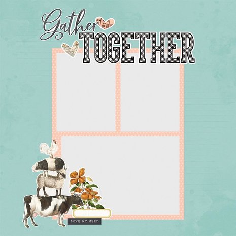 Simple Stories Simple Pages Pieces Gather Together (15031) (DISCONTINUED)