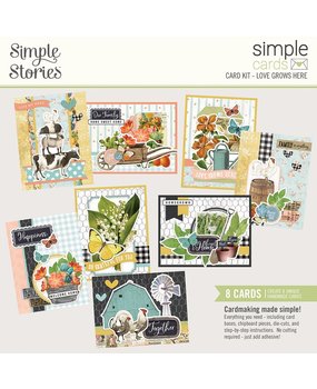 Simple Stories Simple Cards Kit Love Grows Here (15033) (DISCONTINUED)