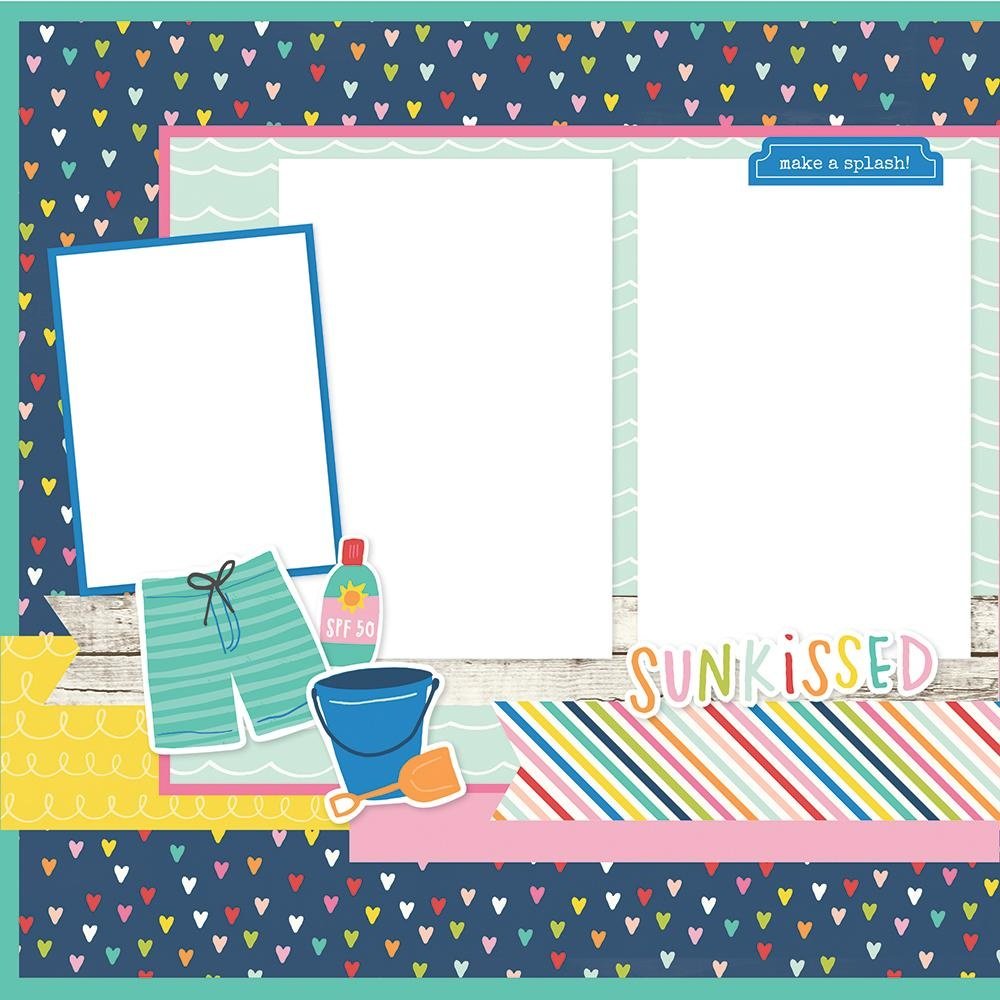 Simple Stories Simple Pages Kit Sunny Days (15127) (DISCONTINUED) Simple Stories Simple Pages Kit Sunny Days (15127) (DISCONTINUED)