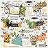 Simple Vintage Farmhouse Garden Banner Sticker (15002) (DISCONTINUED)