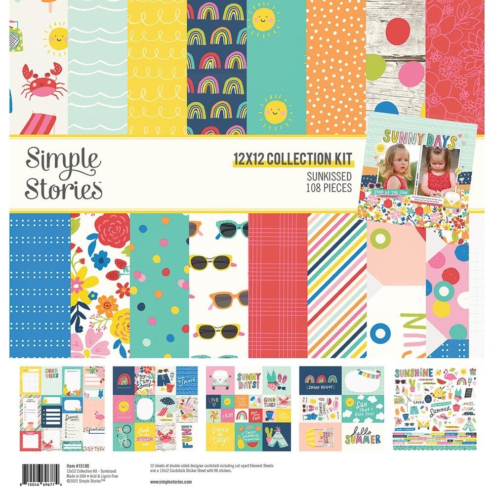 Simple Stories Sunkissed Collection Kit (15100) (OUTLET)