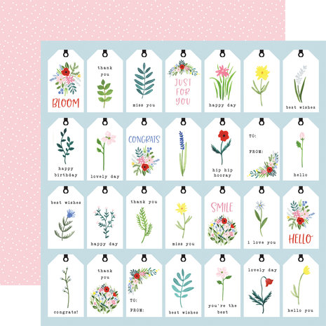 Carta Bella Flora No.4 12x12 Inch Collection Kit (CBFLN135016) (OUTLET)