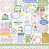 Flora No.4 12x12 Inch Element Sticker (CBFLN135014) (OUTLET)