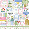 Carta Bella Flora No.4 12x12 Inch Element Sticker (CBFLN135014) (OUTLET)