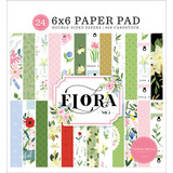 Carta Bella Flora No.4 6x6 Inch Paper Pad (CBFLN135023) (OUTLET)