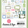 Carta Bella Flora No.4 Frames & Tags (CBFLN135025) (OUTLET) Carta Bella Flora No.4 Frames & Tags (CBFLN135025) (OUTLET)