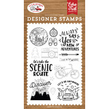 Echo Park New Adventures Clear Stamps (LGA242040) (DISCONTINUED)