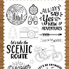 Echo Park New Adventures Clear Stamps (LGA242040) (OUTLET)
