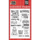 Echo Park School is Cool Clear Stamps (SCH243044) (DISCONTINUED)