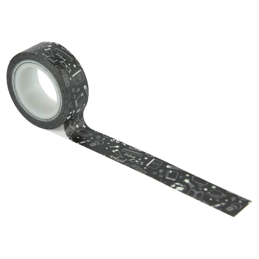 Echo Park Washi Tape School Icons (SCH243038) (DISCONTINUED)