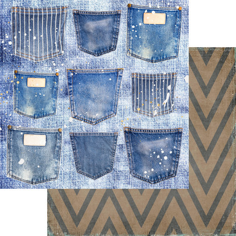 Memory Place Shades of Denim 12x12 Inch Paper Pack (MP-60551) (OUTLET) Memory Place Shades of Denim 12x12 Inch Paper Pack (MP-60551) (OUTLET)