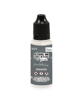Couture Creations Stayz in Place Alcohol Ink Pearlescent Gun Metal Grey (12ml) Reinker (CO728201) (OUTLET)