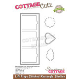 Scrapping Cottage Lift Flaps Stitched Rectangle Slimline (CCB-080) (OUTLET)