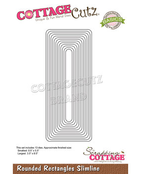Scrapping Cottage Rounded Rectangles Slimline (CCB-083) (OUTLET) Scrapping Cottage Rounded Rectangles Slimline (CCB-083) (OUTLET)