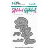 CarlijnDesign Dies Gefeliciteerd Script Groot (CDSN-0108) (DISCONTINUED)
