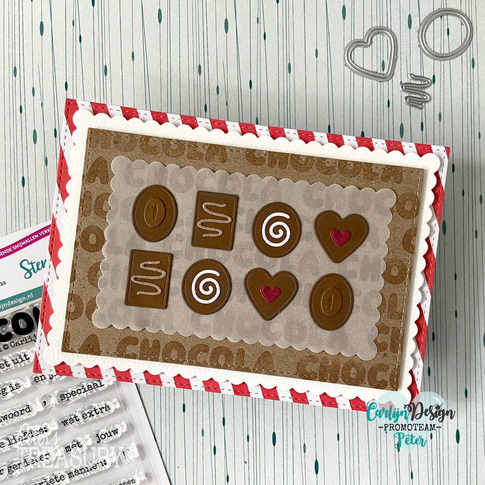 CarlijnDesign Dies Foute Chocola Chocolates (CDSN-0107) (DISCONTINUED)