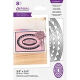 Gemini Inverted Stitched ZigZag Oval Elements Dies (GEM-MD-ELE-ISZO) (DISCONTINUED)