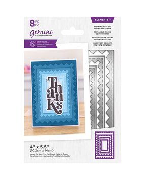 Gemini Inverted Stitched ZigZag Rectangle Elements Dies (GEM-MD-ELE-ISZR) (DISCONTINUED) Gemini Inverted Stitched ZigZag Rectangle Elements Dies (GEM-MD-ELE-ISZR) (DISCONTINUED)