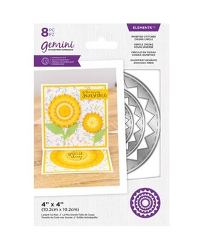Gemini Inverted Stitched ZigZag Circle Elements Dies (GEM-MD-ELE-ISZC) (DISCONTINUED)