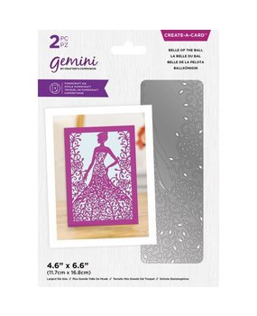 Gemini Belle of the Ball Create-a-Card Dies (GEM-MD-CAD-BOTB) (DISCONTINUED)