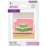 Gemini Shaped Pop Out Just For You Expressions Dies (GEM-MD-EXP-POJF) (DISCONTINUED)