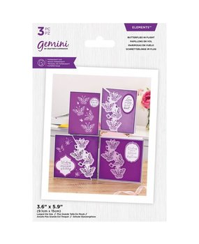 Gemini Butterflies in Flight Elements Dies (GEM-MD-ELE-BUIF) (DISCONTINUED)