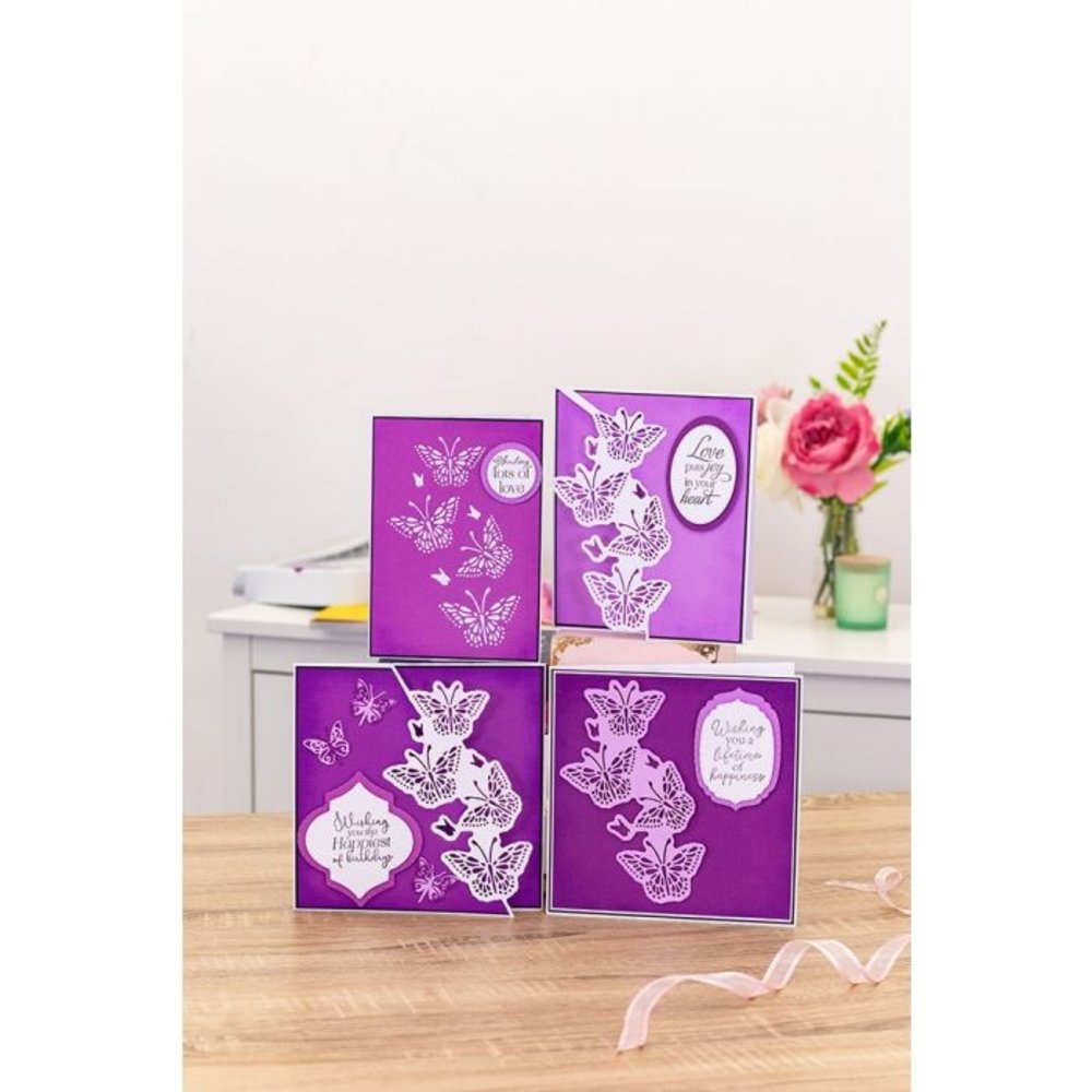 Gemini Butterflies in Flight Elements Dies (GEM-MD-ELE-BUIF) (DISCONTINUED)