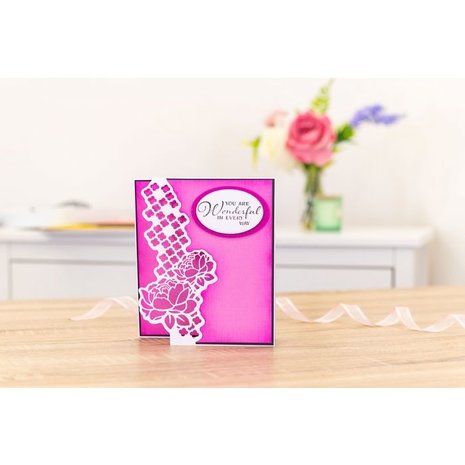 Gemini Modern Peony Trellis Elements Dies (GEM-MD-ELE-MOPT) (DISCONTINUED)