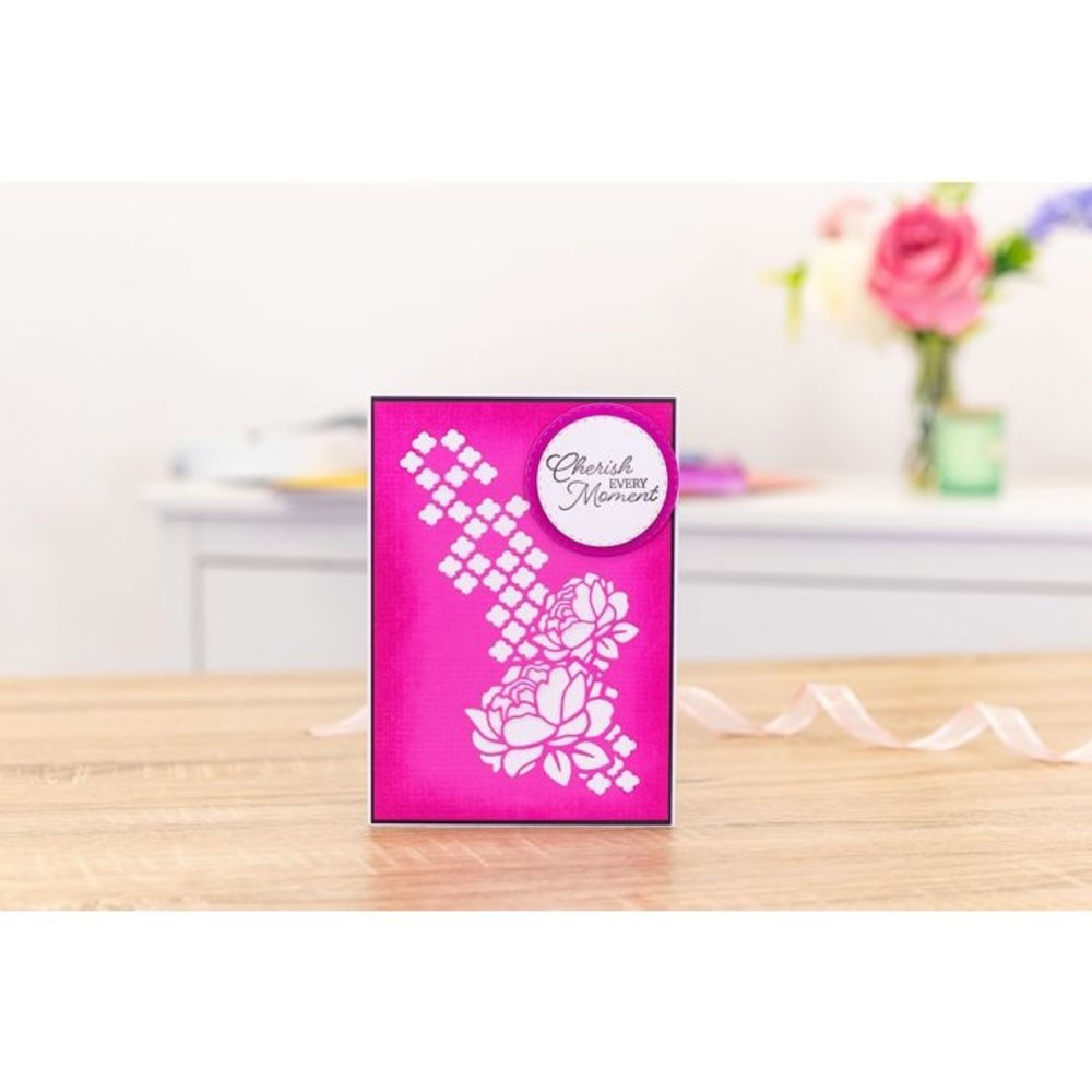 Gemini Modern Peony Trellis Elements Dies (GEM-MD-ELE-MOPT) (DISCONTINUED)