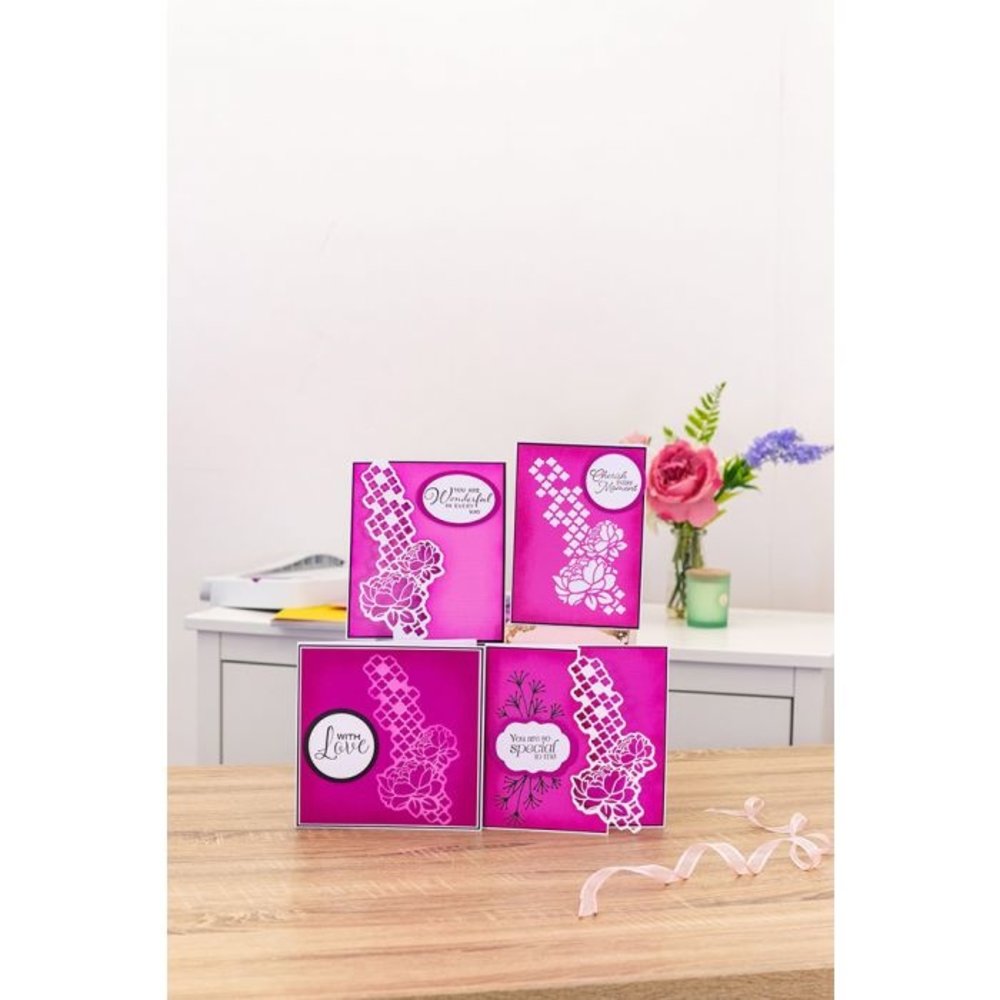 Gemini Modern Peony Trellis Elements Dies (GEM-MD-ELE-MOPT) (DISCONTINUED)