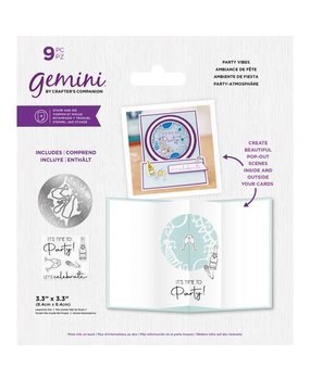 Gemini Party Vibes Stamp & Die (GEM-STD-PARVIB) (OUTLET)