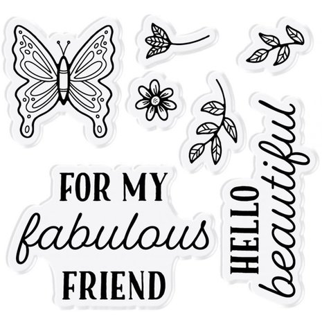 Gemini Secret Garden Stamp & Die (GEM-STD-SECGAR) (OUTLET)