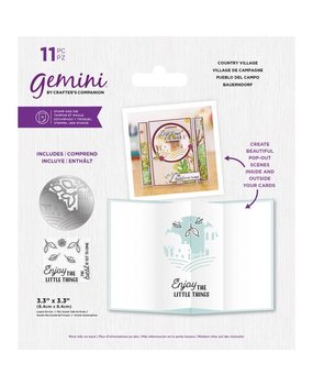 Gemini Country Village Stamp & Die (GEM-STD-COUVIL) (DISCONTINUED)