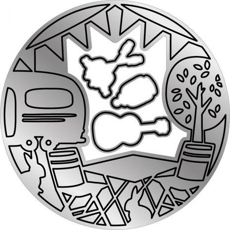 Gemini Go Camping Stamp & Die (GEM-STD-GOCAMP) (OUTLET)