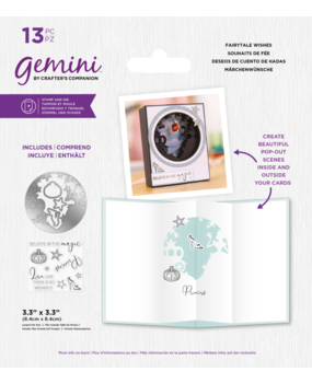 Gemini Fairytale Wishes Stamp & Die (GEM-STD-FAIWIS) (DISCONTINUED)
