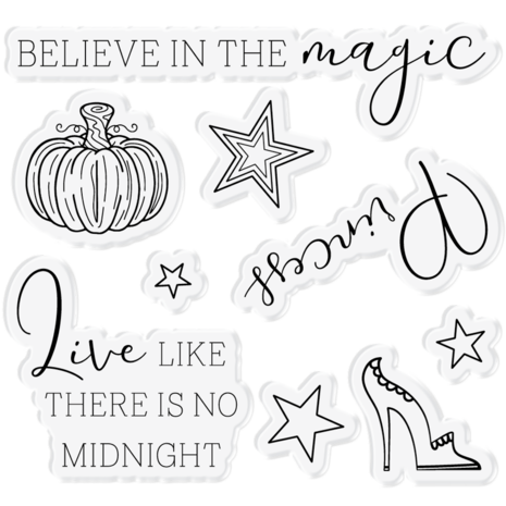 Gemini Fairytale Wishes Stamp & Die (GEM-STD-FAIWIS) (OUTLET)
