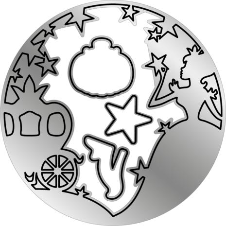 Gemini Fairytale Wishes Stamp & Die (GEM-STD-FAIWIS) (DISCONTINUED) Gemini Fairytale Wishes Stamp & Die (GEM-STD-FAIWIS) (DISCONTINUED)