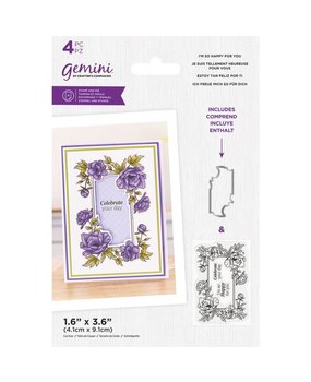 Gemini I'm so Happy For You Stamp & Die (GEM-STD-ISHFY) (DISCONTINUED)
